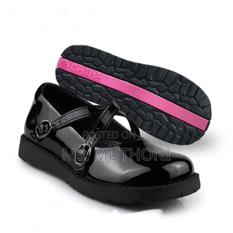 Size :37-42 Girls Mary Jane Style Crab Kids School Shoes