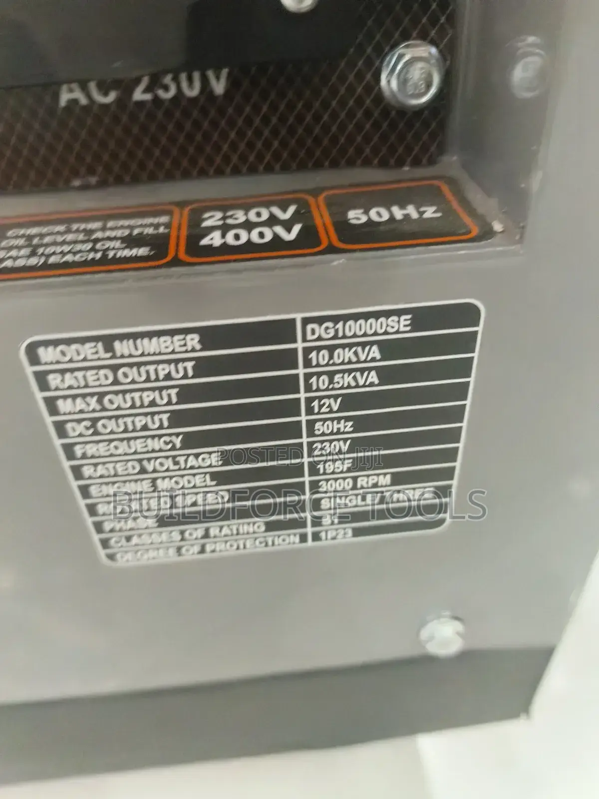Uk Cigma Silent Diesel Generator 10kva