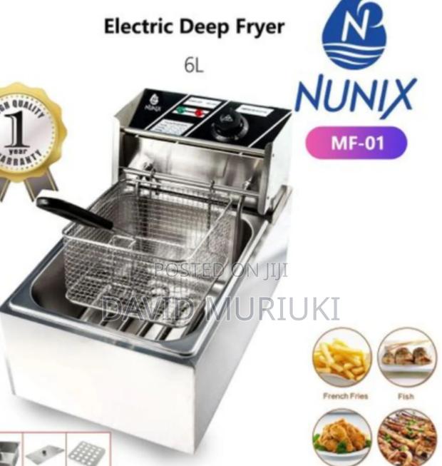 Latest Nunix Single Deep Fryer Machine - 6l-2500w