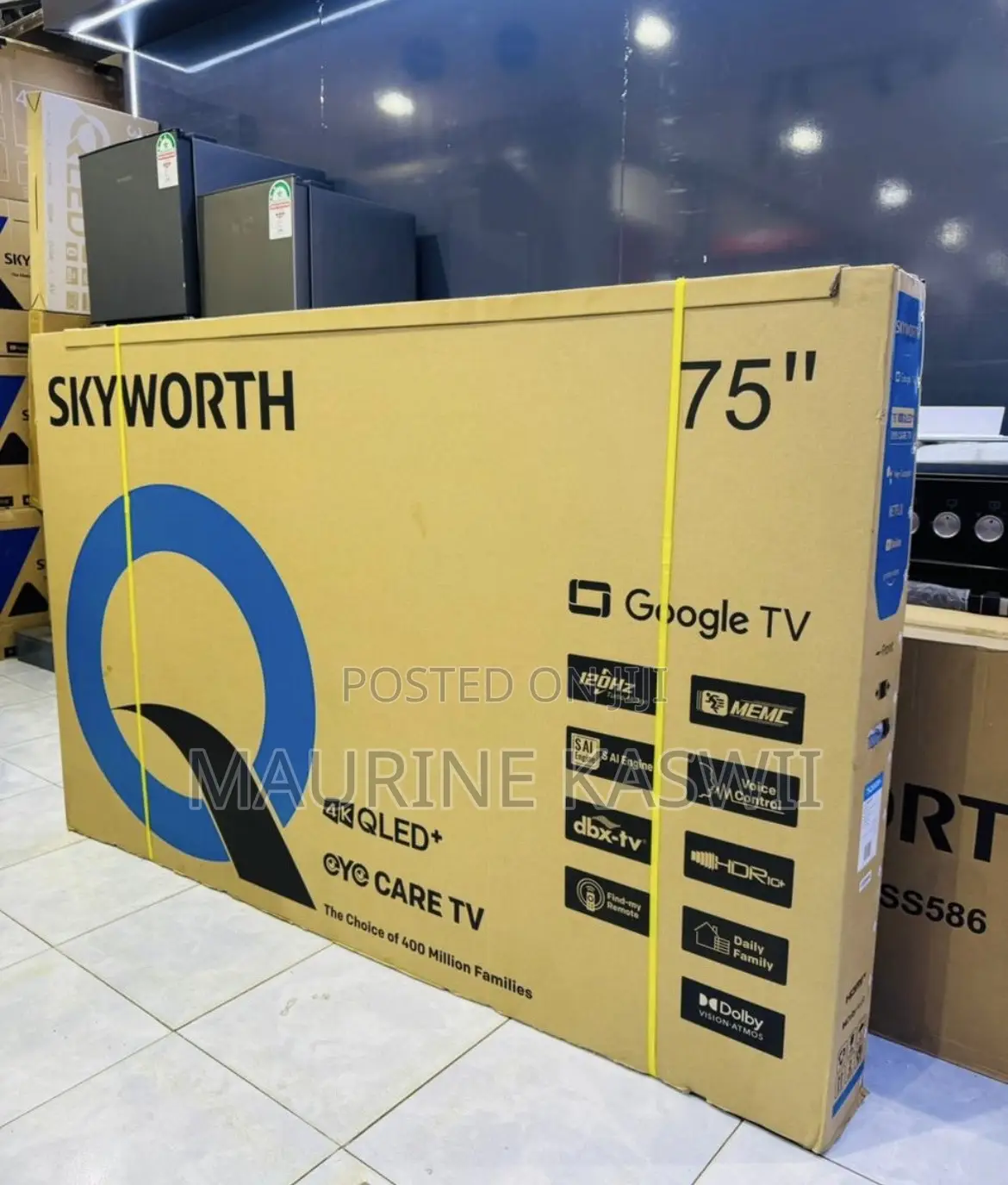 Skyworth 75” Qled Google 75q6500-2025