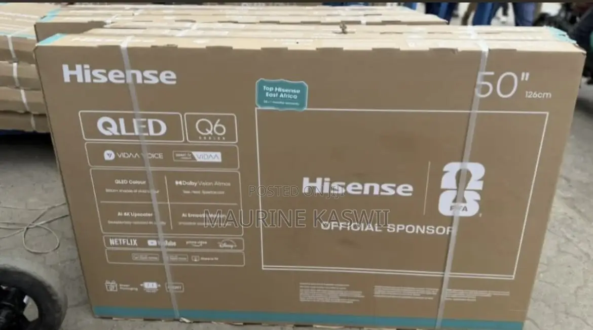 Hisense 50”Qled 50 Q6nken-2025 New Sealed