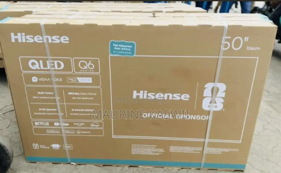 Hisense 50”Qled 50 Q6nken-2025 New Sealed