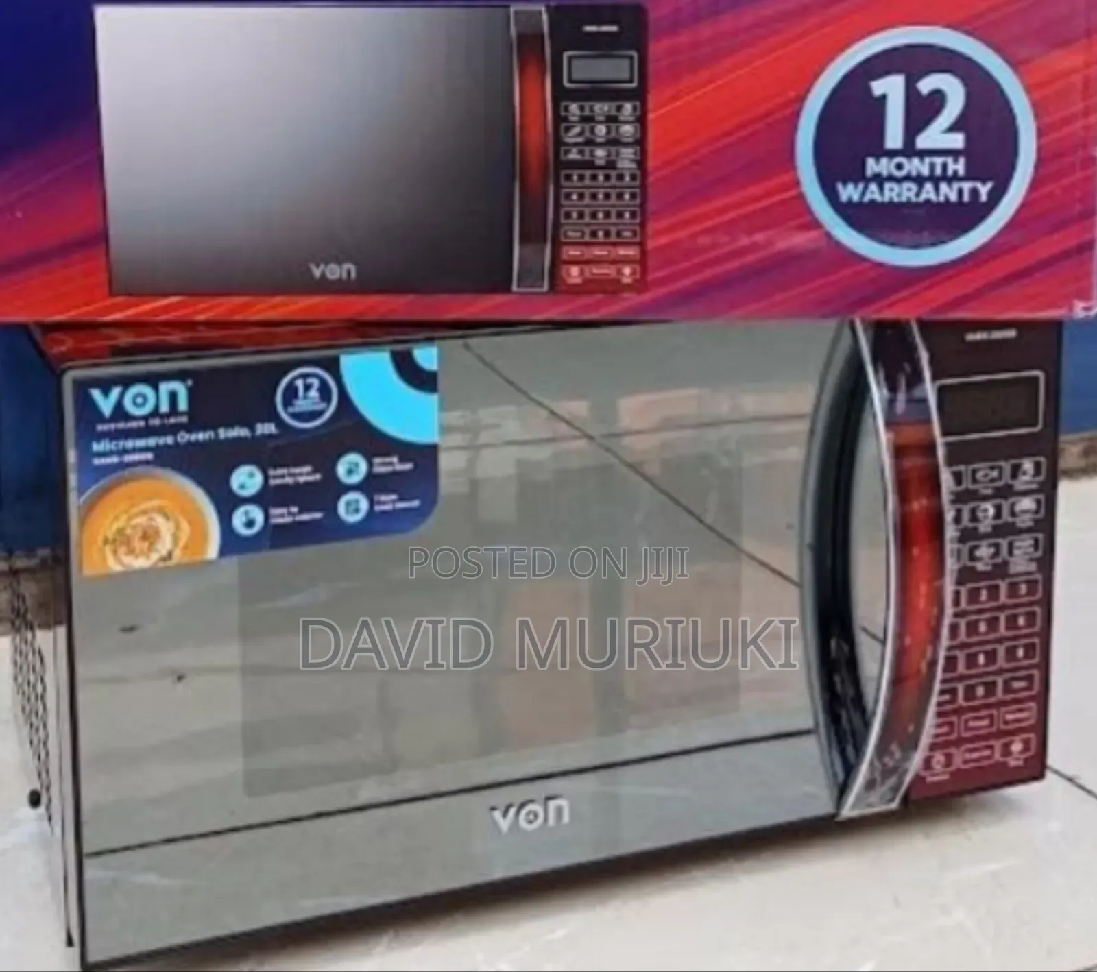 Von Microwave 20l Digital 20dgbs