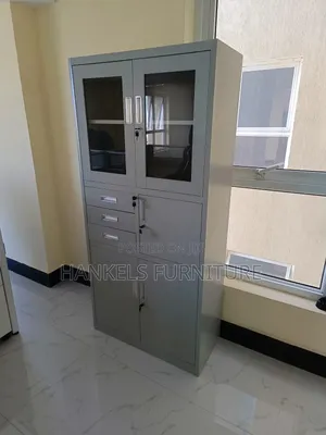 2. Half Filing Cabinet With Built-in Safe for Office