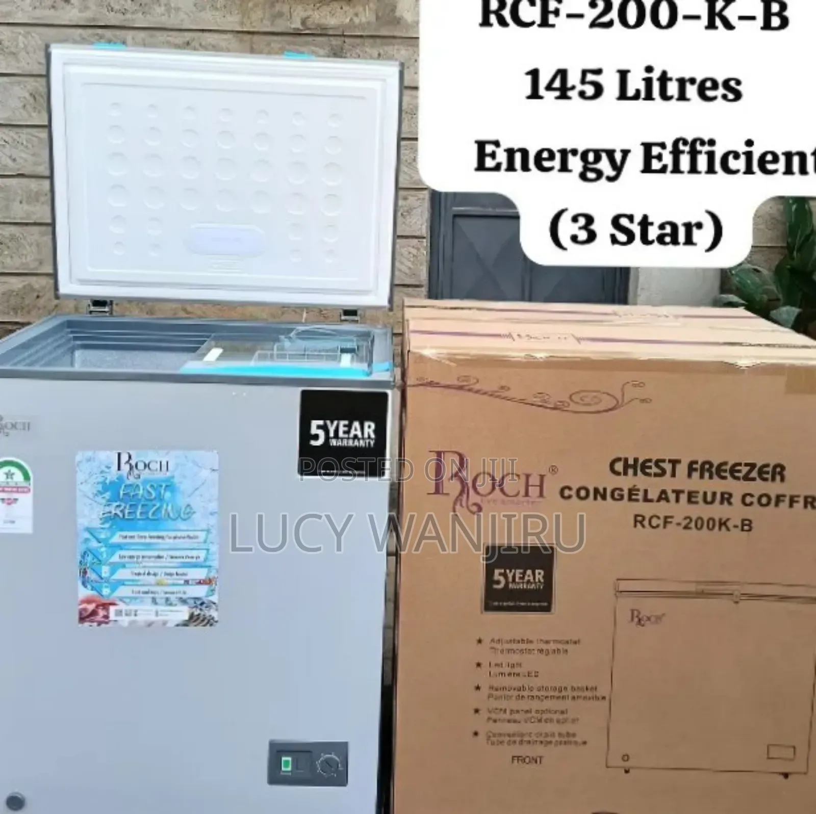 Rotch 148l Deep Freezer