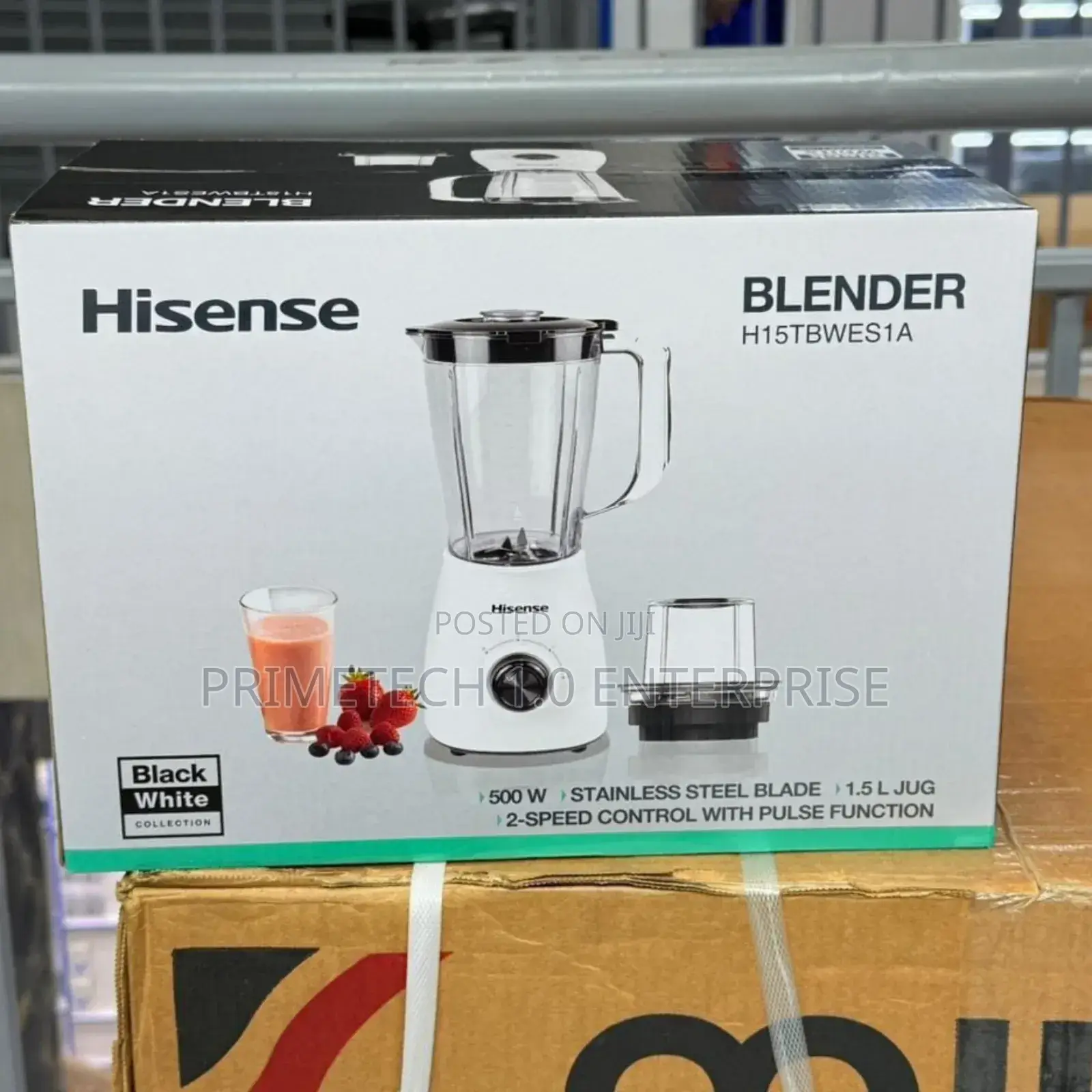 Hisense 1.5l Blender 2 in 1