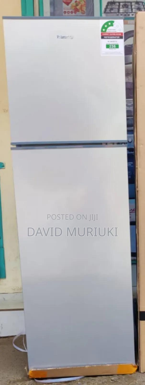 Volsmart 172litres Double Door Fridges Silver - main view