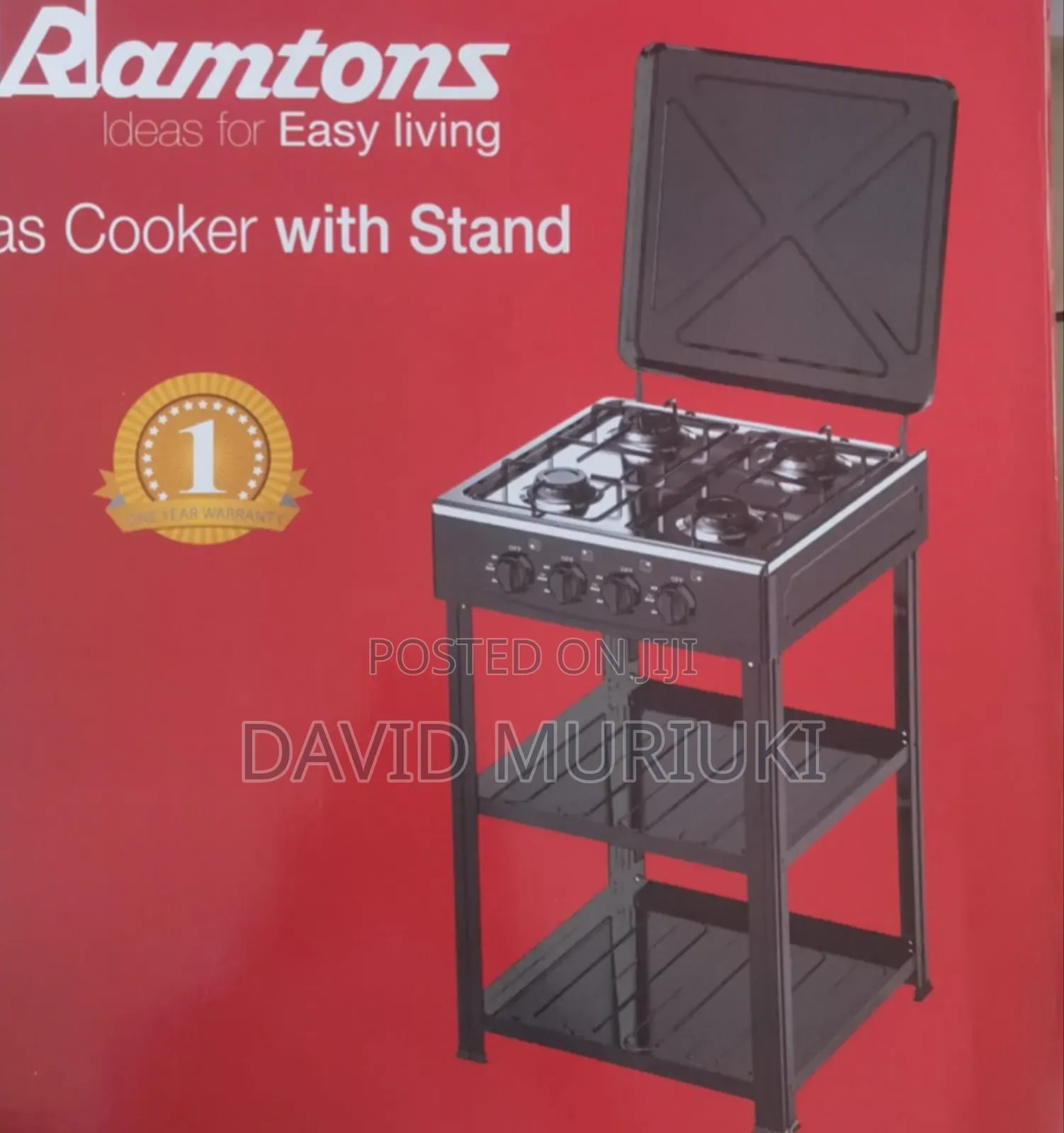 Ramtons Standing Cookers With Shelves