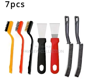 7pcs Wire Brush Scraper Cleaning Set