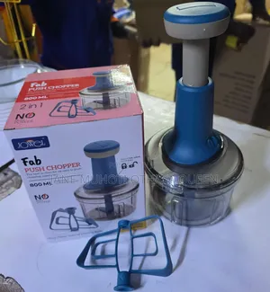 Fab 2 in 1 Manual Push Chopper