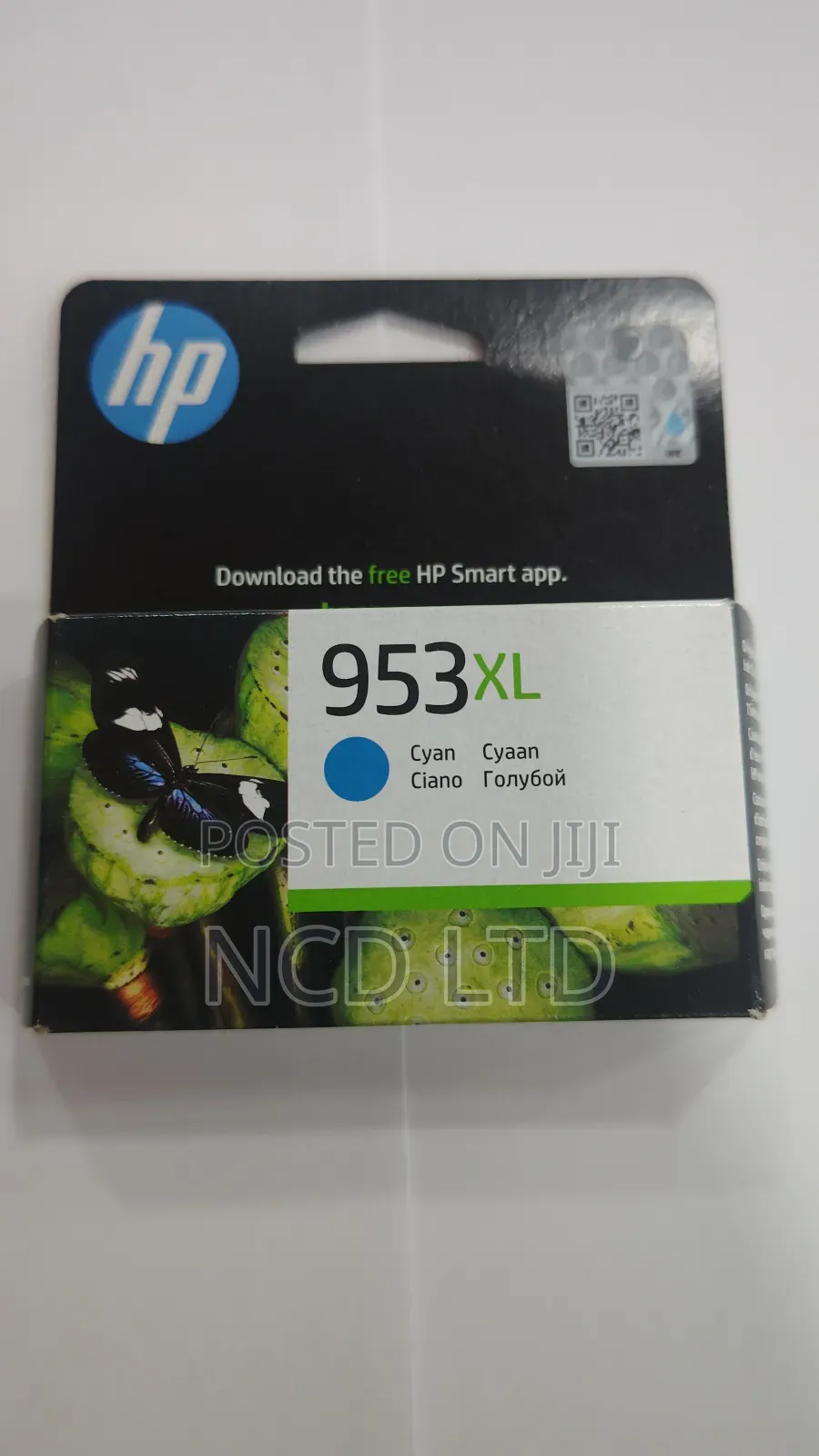 Hp 953xl High Yield Cyan Original Ink Cartridge - F6u16ae