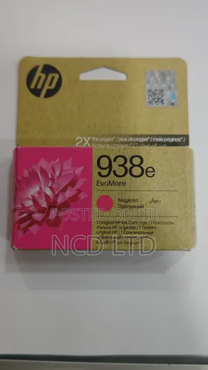 Hp 938e Evomore Magenta Original Cartridge Works With Hp 9720, 9730,