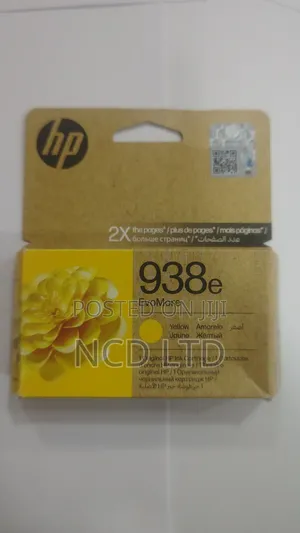 Hp 938e Evomore Yellow Original Ink Cartridge Works With Hp 9720,9730