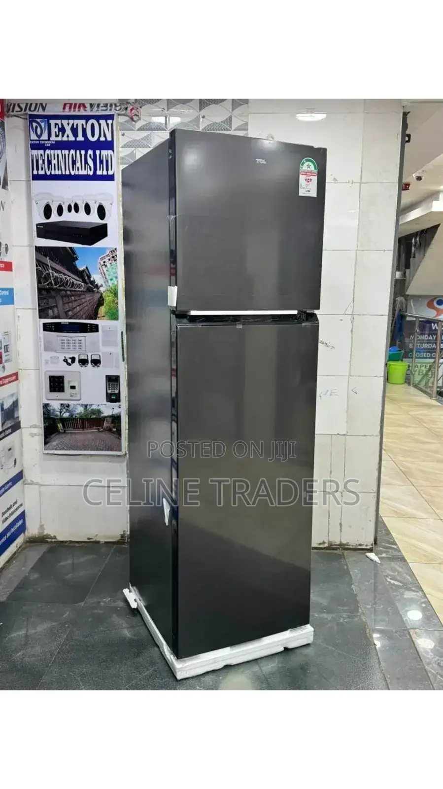 TCL P370tm (370l) No Frost Double Door Fridge