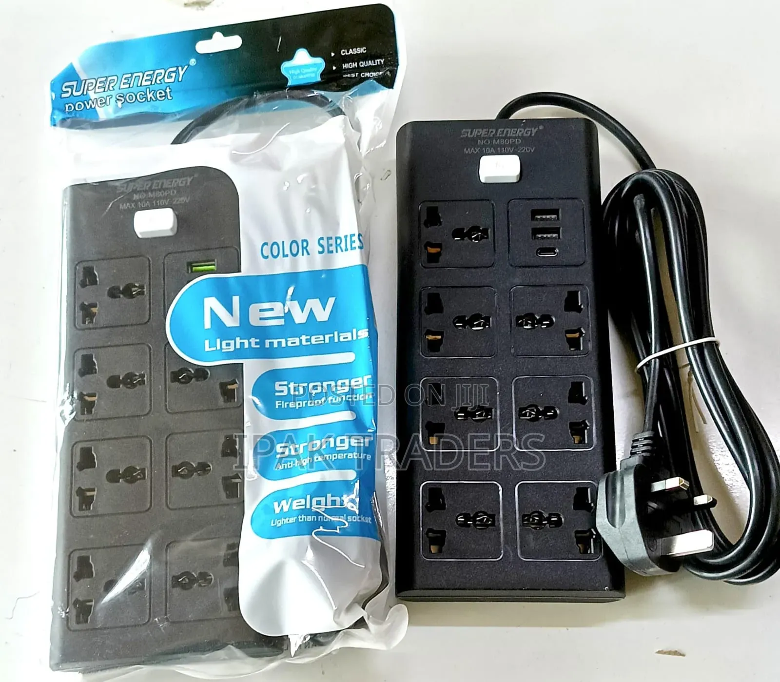 Super Energy Extension ●7way ●2 Usb Ports ●1c to C Port