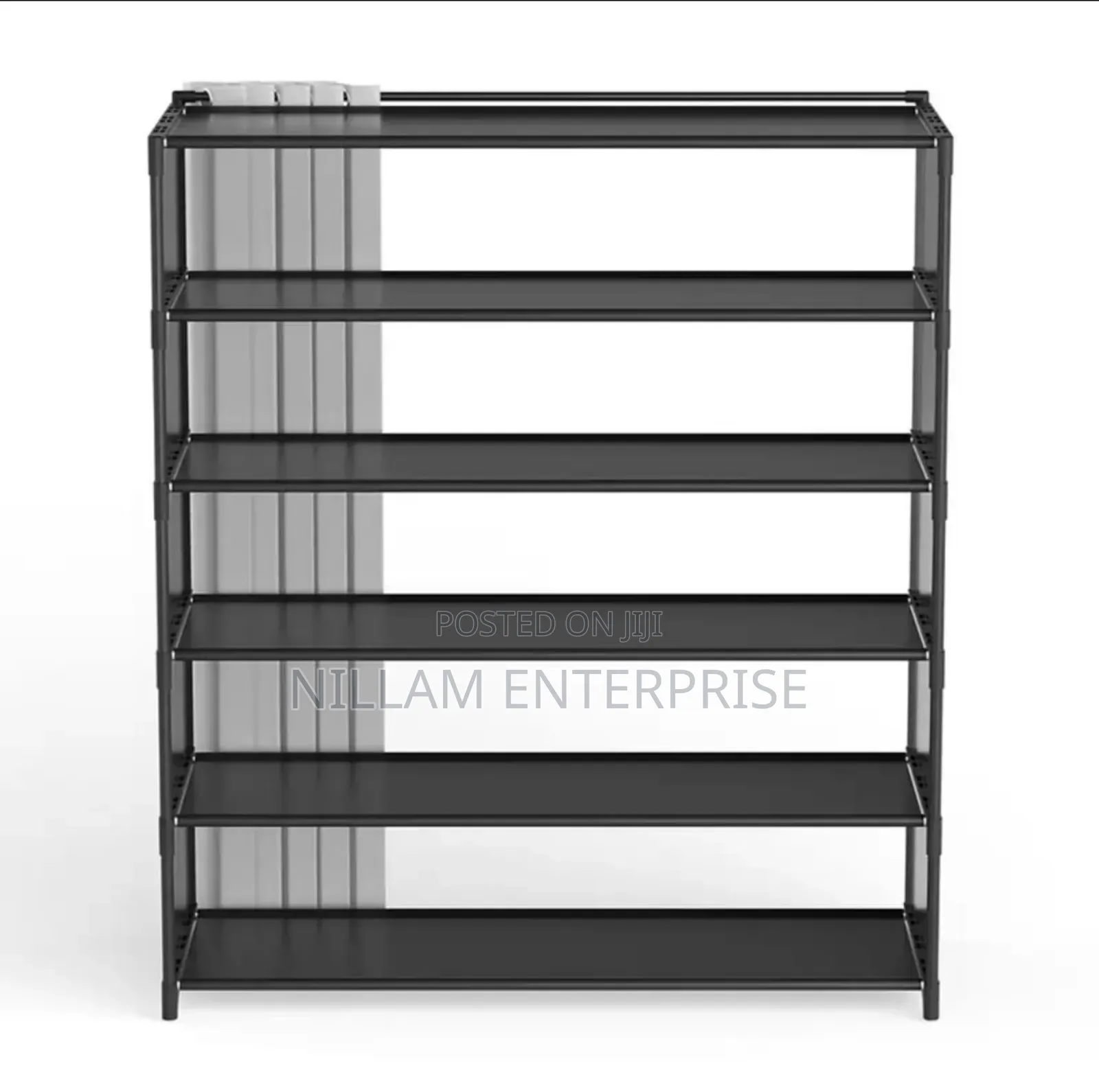 8- Layer Shoe Rack Organizer With Fabric Dustproof Cover*