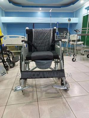 Wheelchair With Commode - thumbnail 2