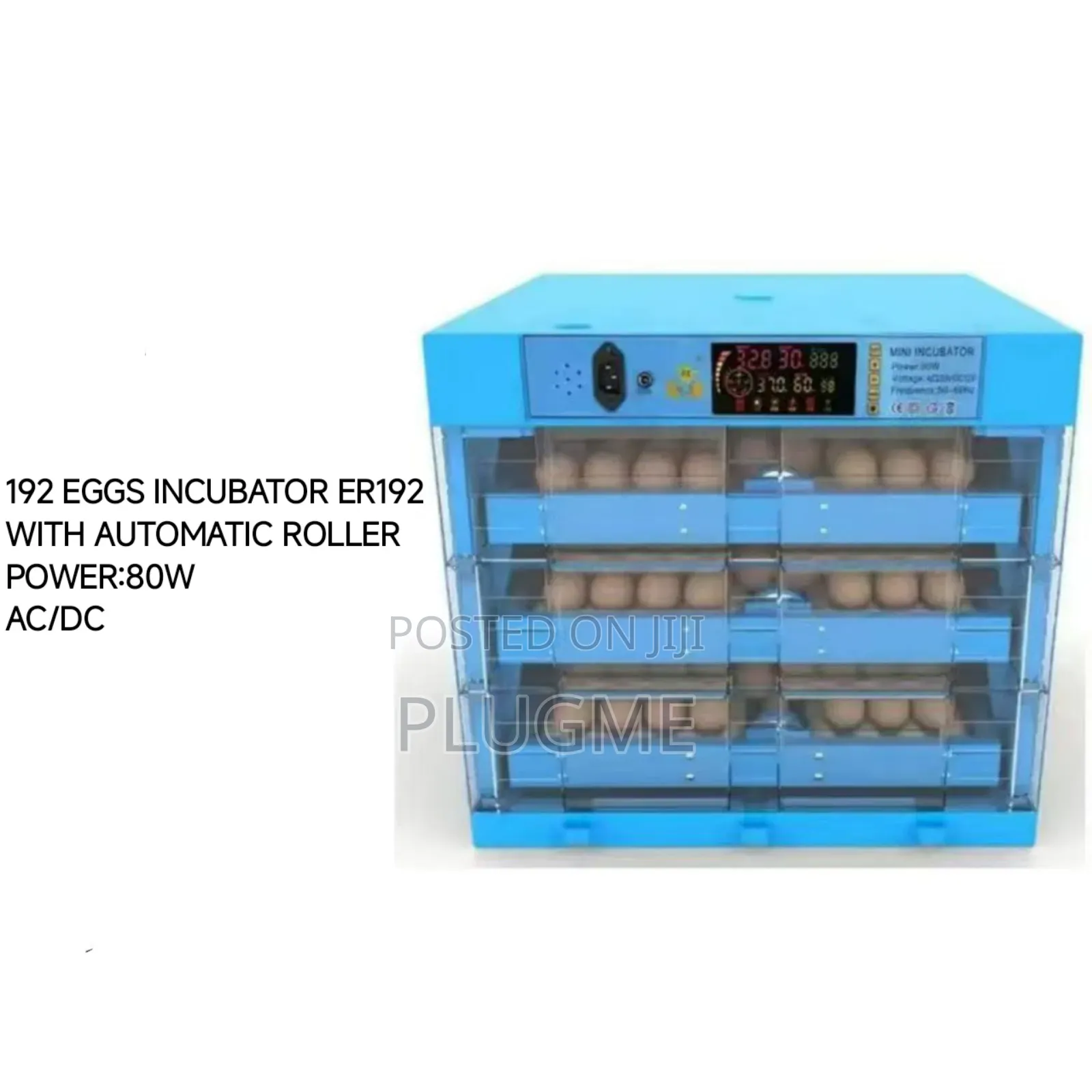 192 Eggs Er192 Incubator Fully Automatic Roller