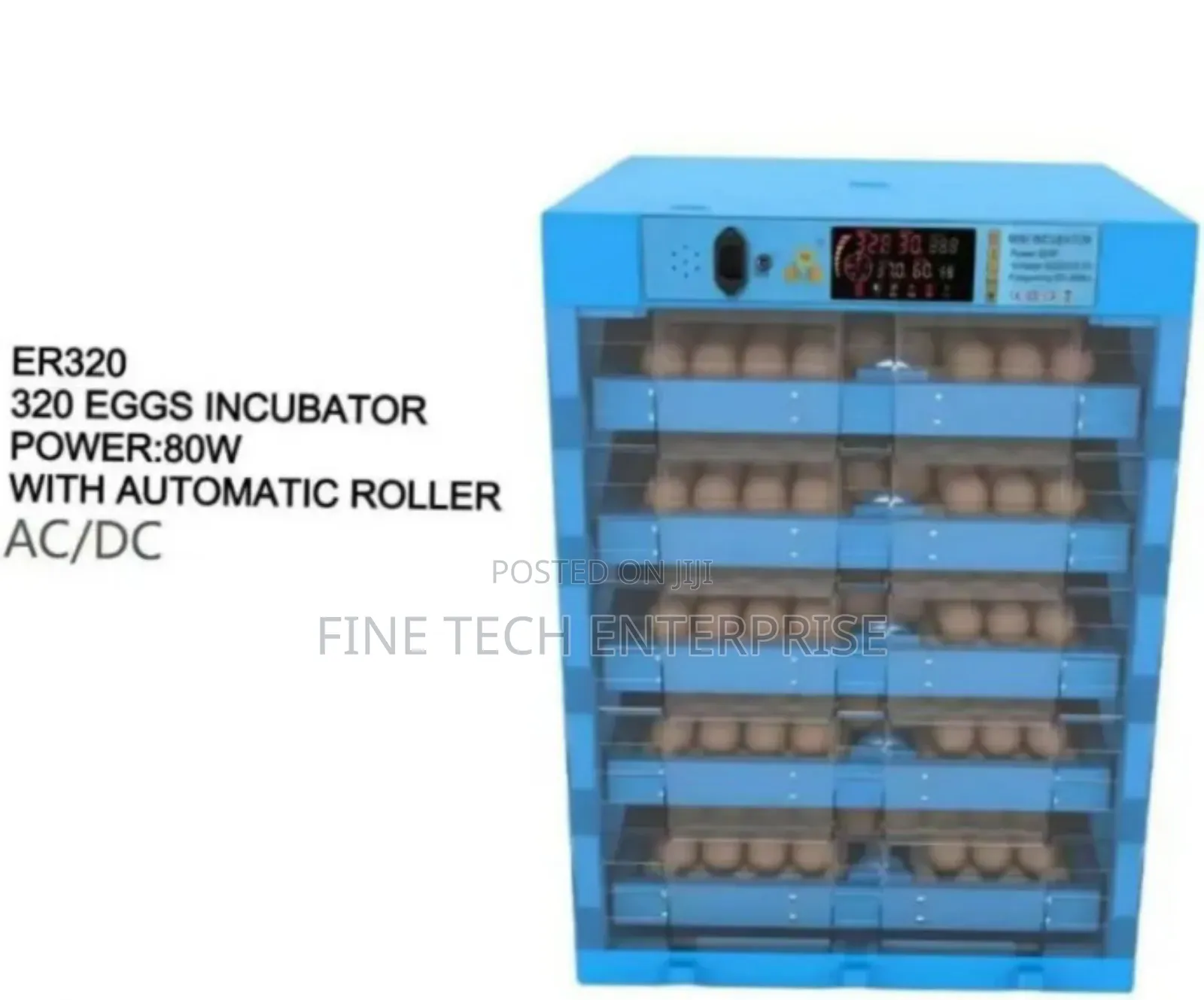 320eggs Incubator Ac/Dc