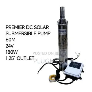 Premier Dc Solar Submersible 60m Head 180w Water Pump
