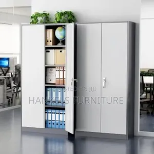 Heavy-Duty 2-Door Steel Storage Cabinet
