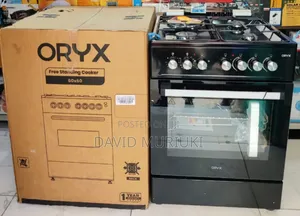 Oryx Standing Cooker, 60cm X 60cm, 3 Gas Pool Jet Burners