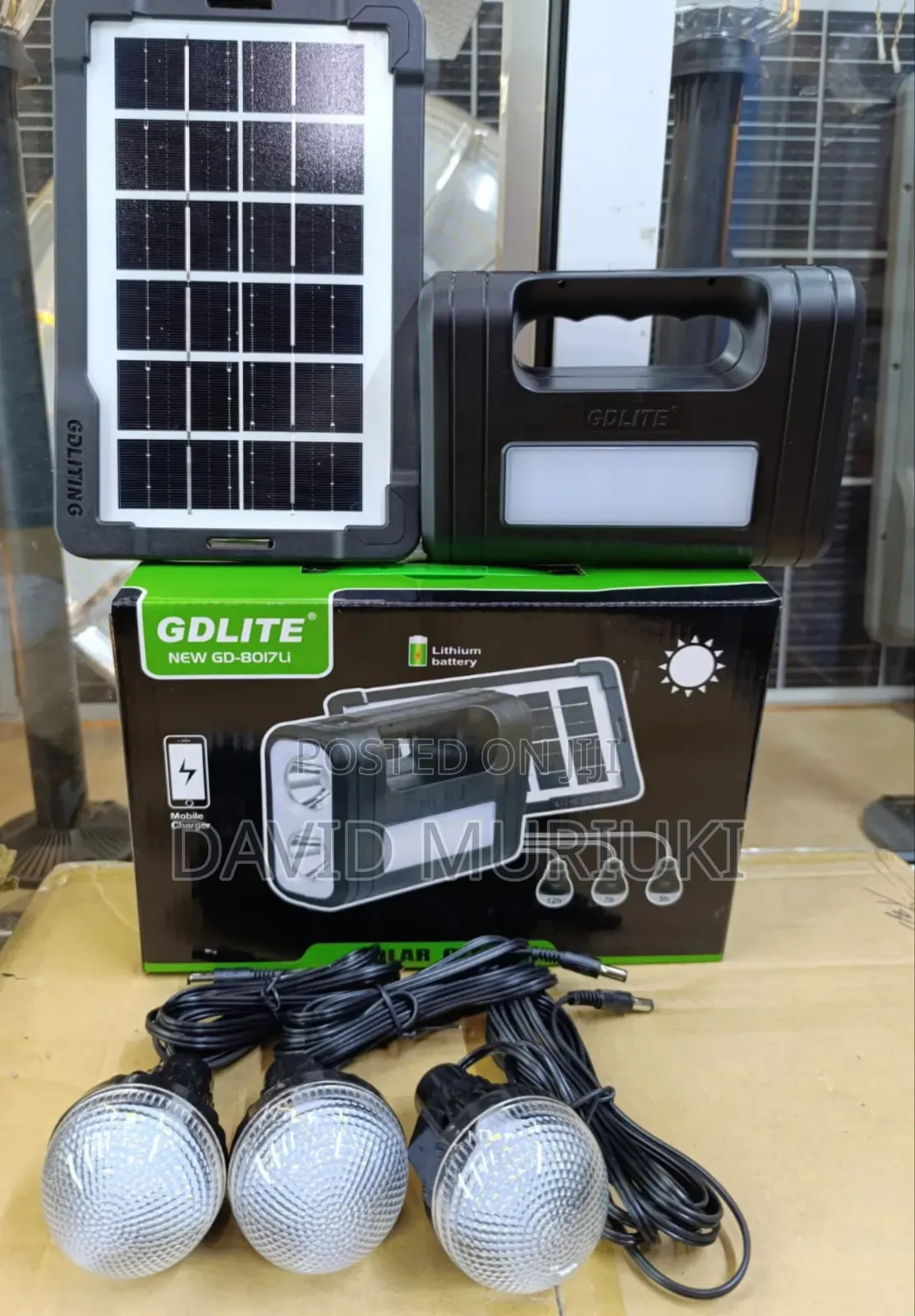 Gdlite Gd-8017 Solar Lighting Systems