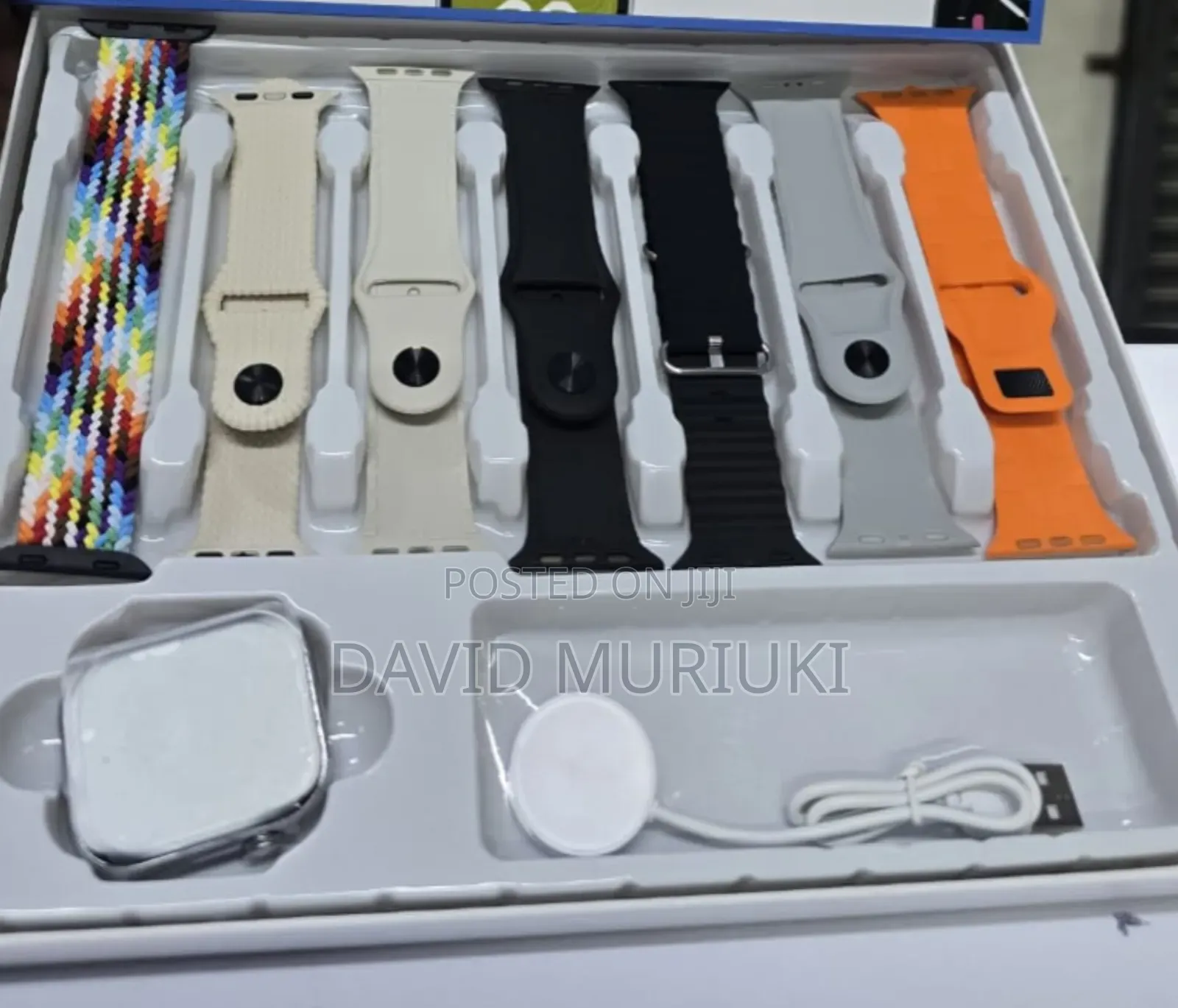2 in 1 Strap Smart Watches With Free Earpods