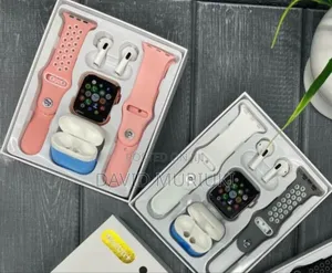 2 in 1 Strap Smart Watches With Free Earpods