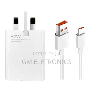 Xiaomi 67w Ultra Fast Charger Type-C - Uk Plug