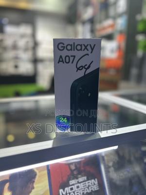 New Samsung Galaxy A07 4G 64 GB Black - main view