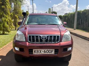 Toyota Land Cruiser 2004 Red