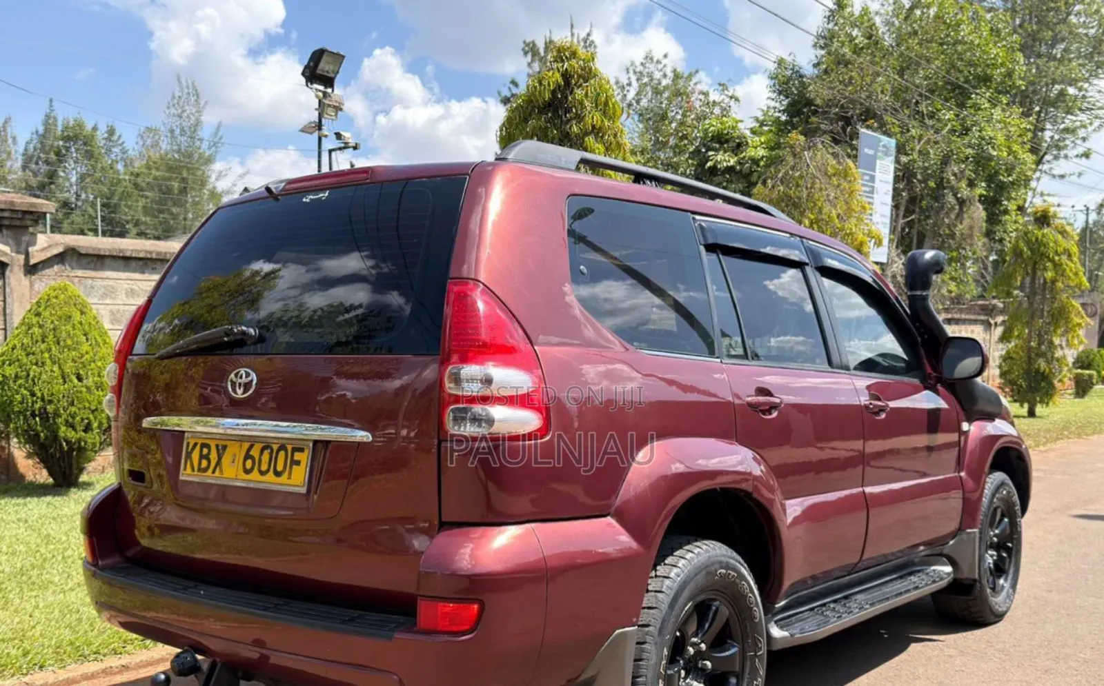 Toyota Land Cruiser 2004 Red