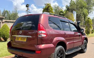 Toyota Land Cruiser 2004 Red