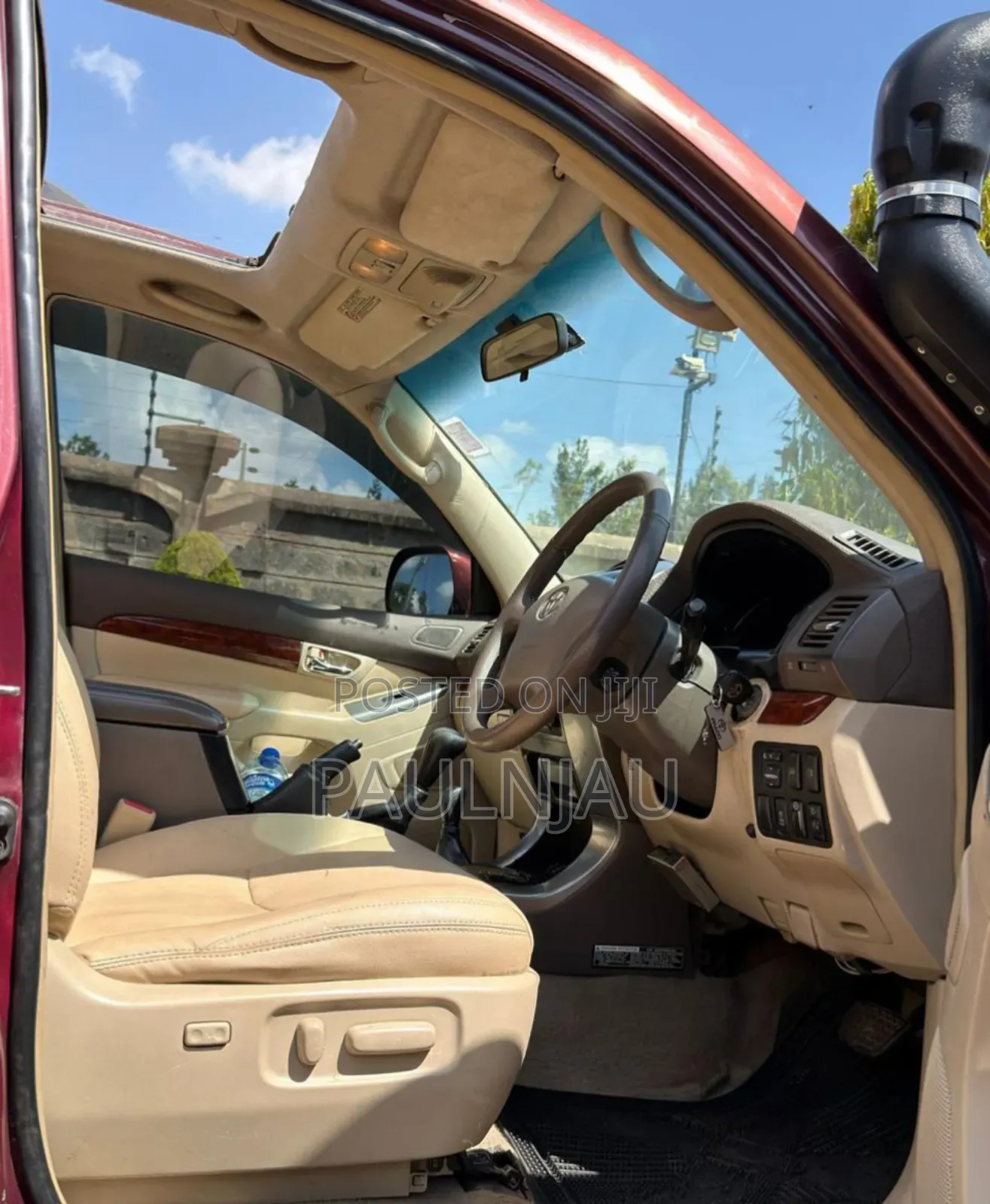 Toyota Land Cruiser 2004 Red