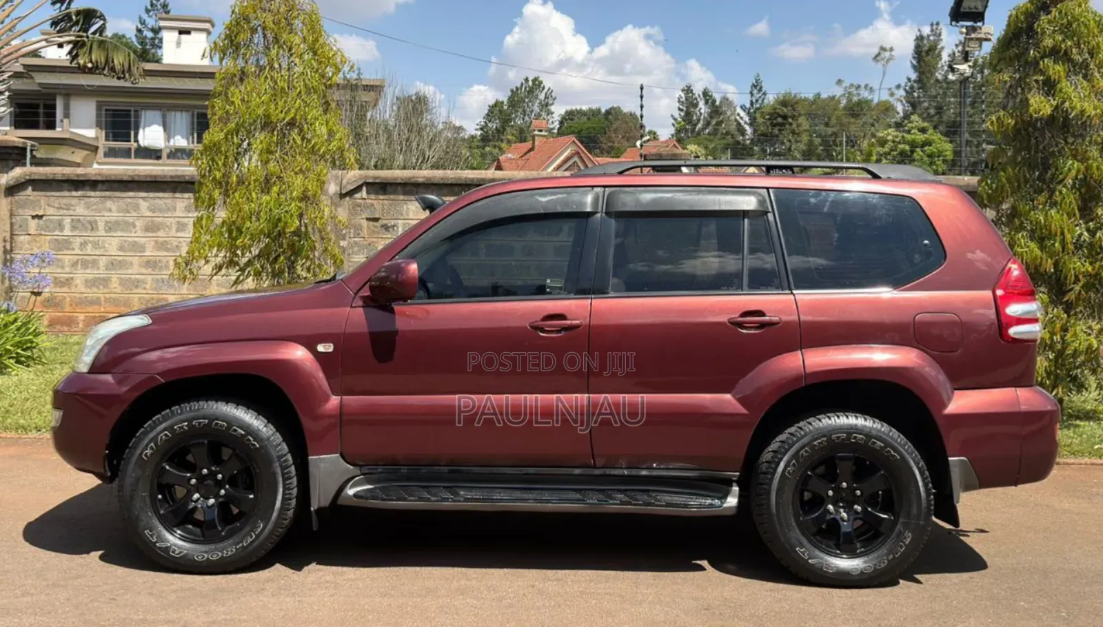 Toyota Land Cruiser 2004 Red