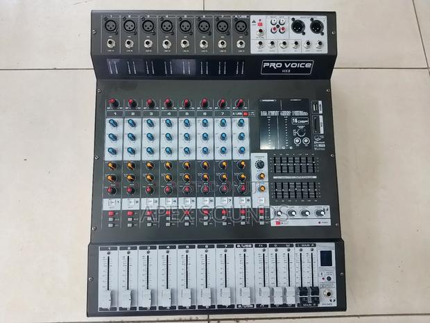 Powered 8channel Mixer