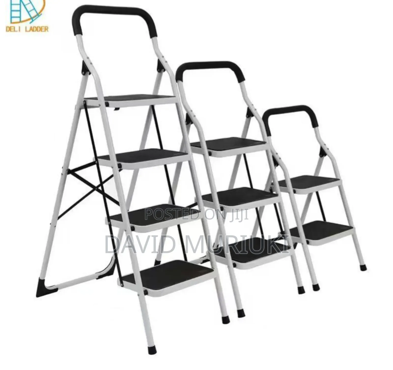 New Arrivals Heavy Duty Step Ladder White Colour 6 Step
