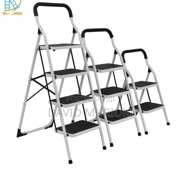 New Arrivals Heavy Duty Step Ladder White Colour 6 Step