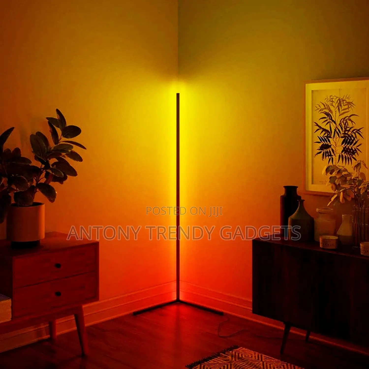 Rgb Led Floor Lamp Music Sync With Remote