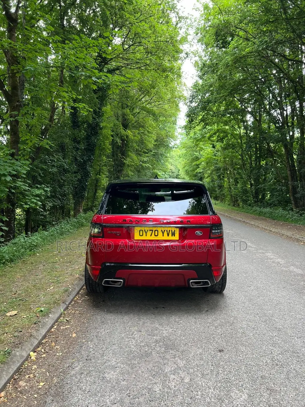 Land Rover Range Rover Sport HST MHEV 4x4 2020 Red