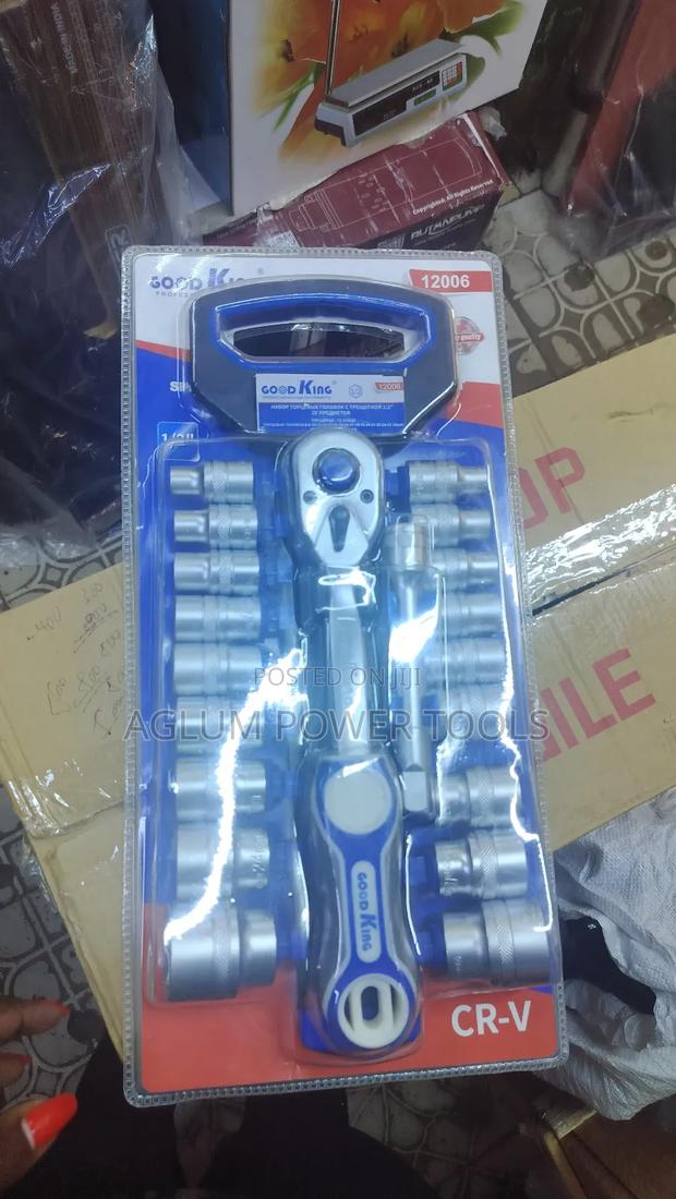 Ratchet Socket Spanner With Sockets