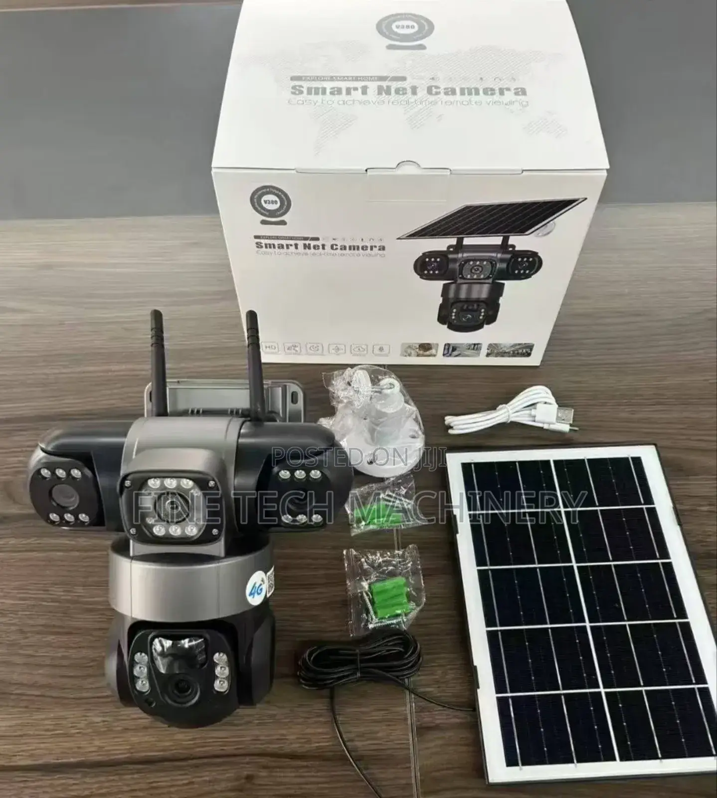 Triple Lense 4g Solar PTZ