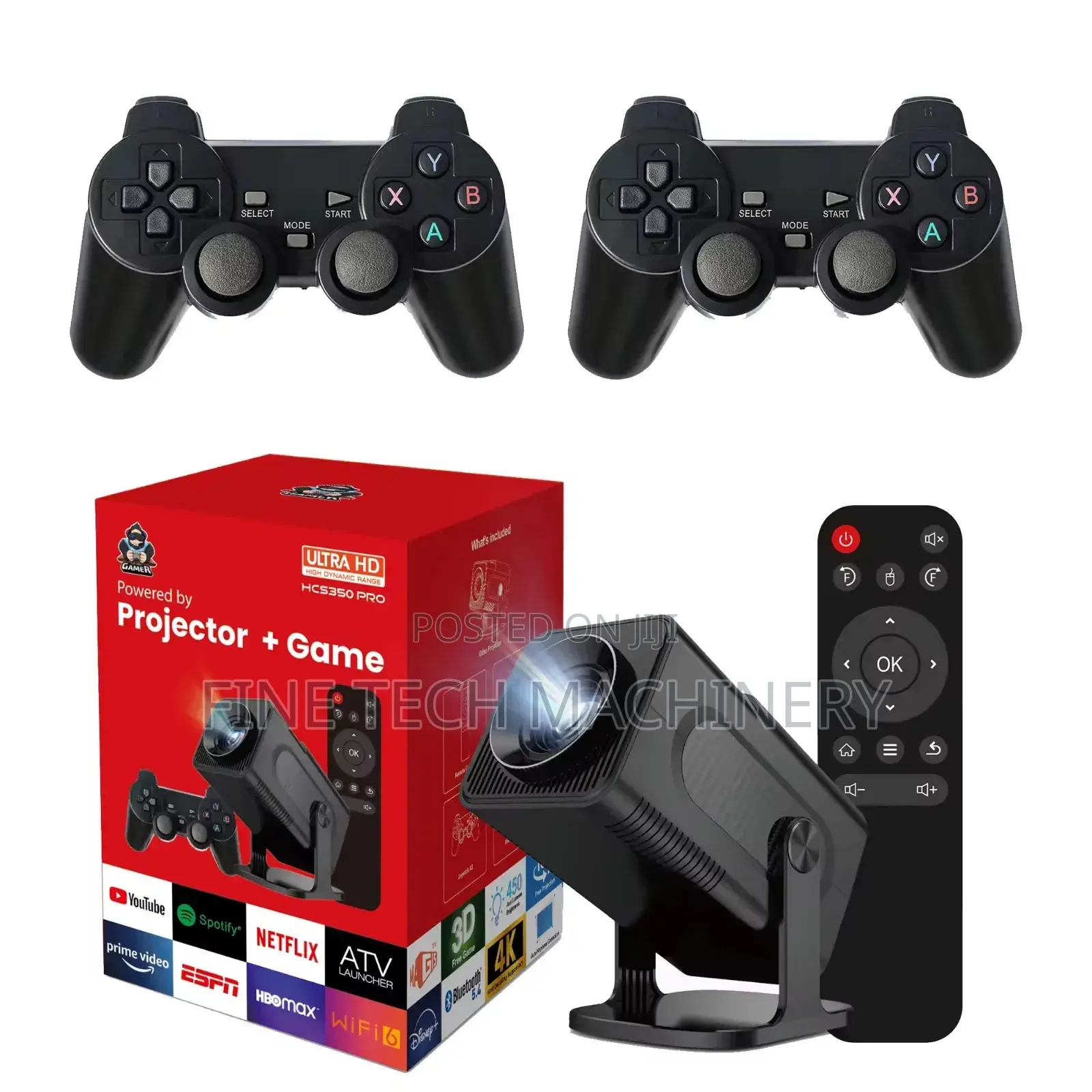 Android 13 Projector With Gaming