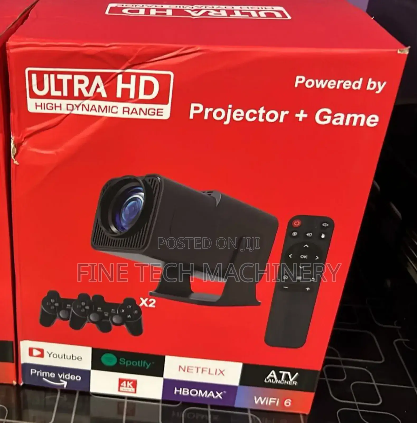 Android 13 Projector With Gaming