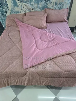 6x6 6x7 Tufted Duvets + Bedsheet + 2 Pillowcases