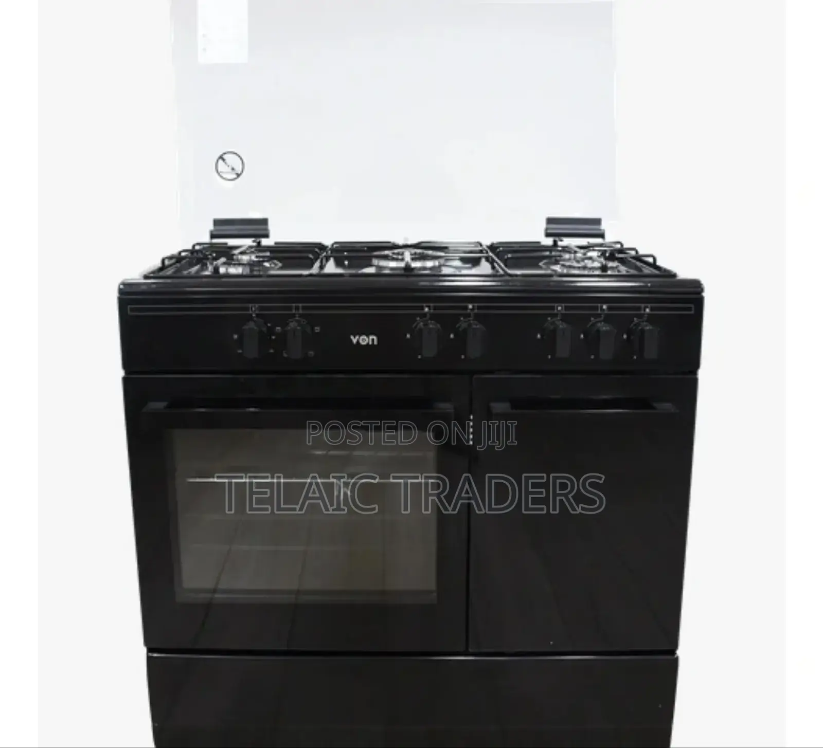 60*90 Von Vcf965031nsk Freestanding Cooker – 5 Gas Burners