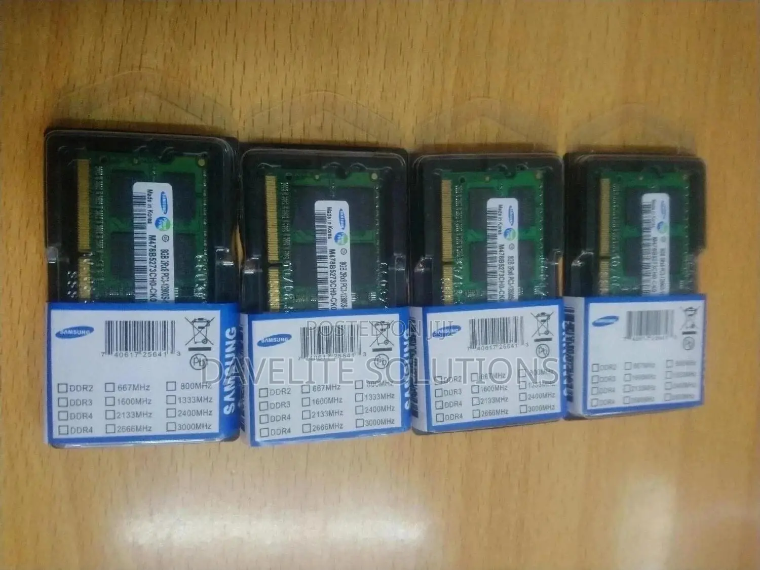 Dahua, Samsung or Crucial 8gb Ddr3 Ram for Laptop (8gb Pc3 Ram)