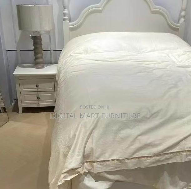 White Bedside Cabinet Refined Design - thumbnail 6