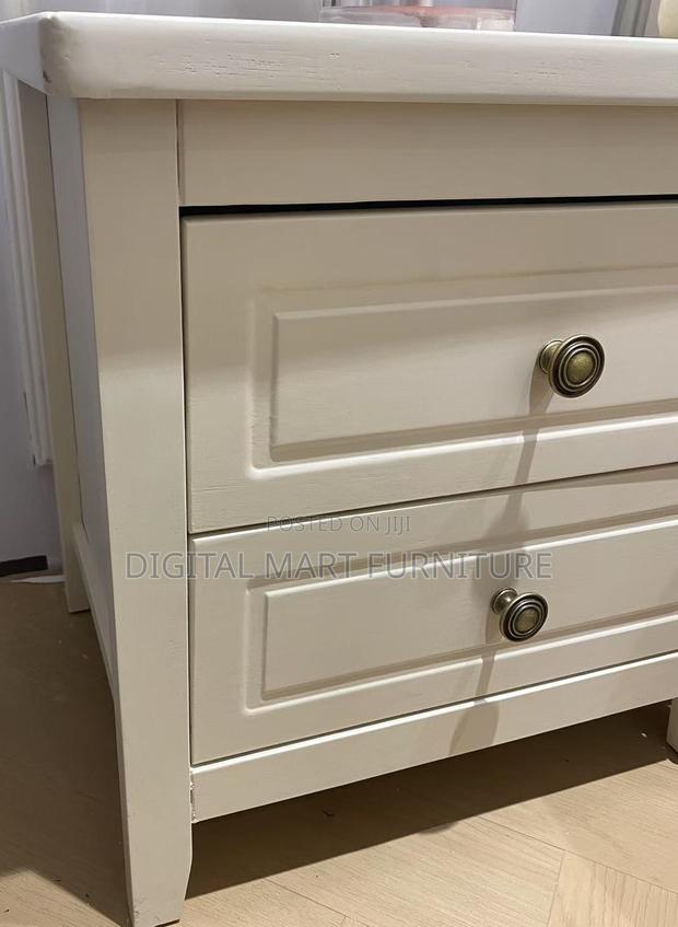 White Bedside Cabinet Refined Design - thumbnail 10